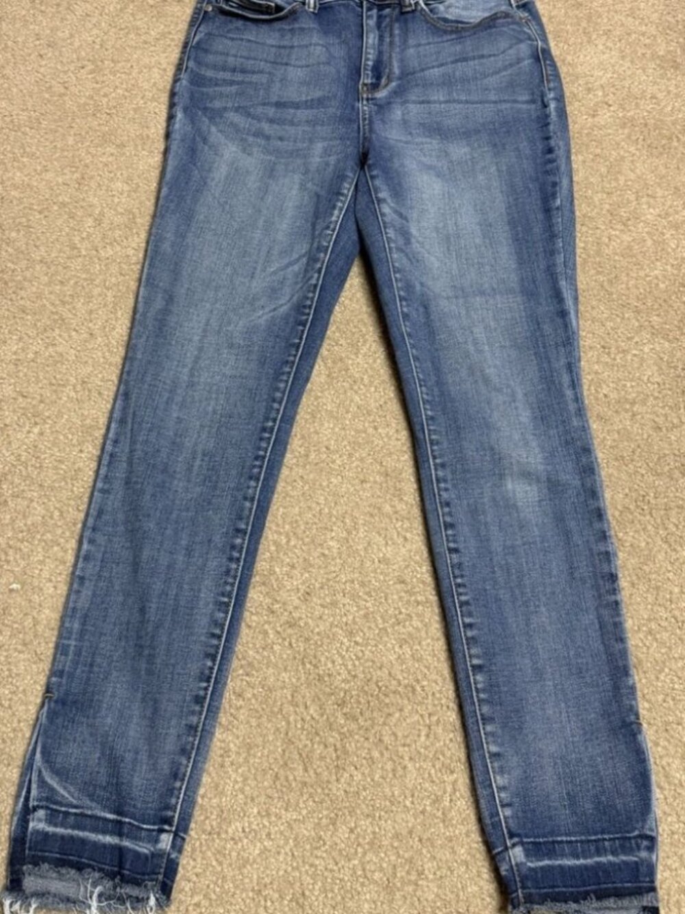 Judy Blue Jeans Womens 7 / 28 Blue High Rise Skinny Fit Tummy Control Stretch